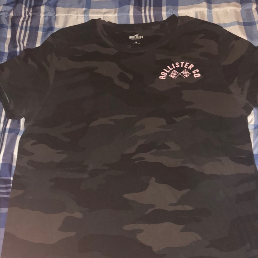 Camo Hollister shirt